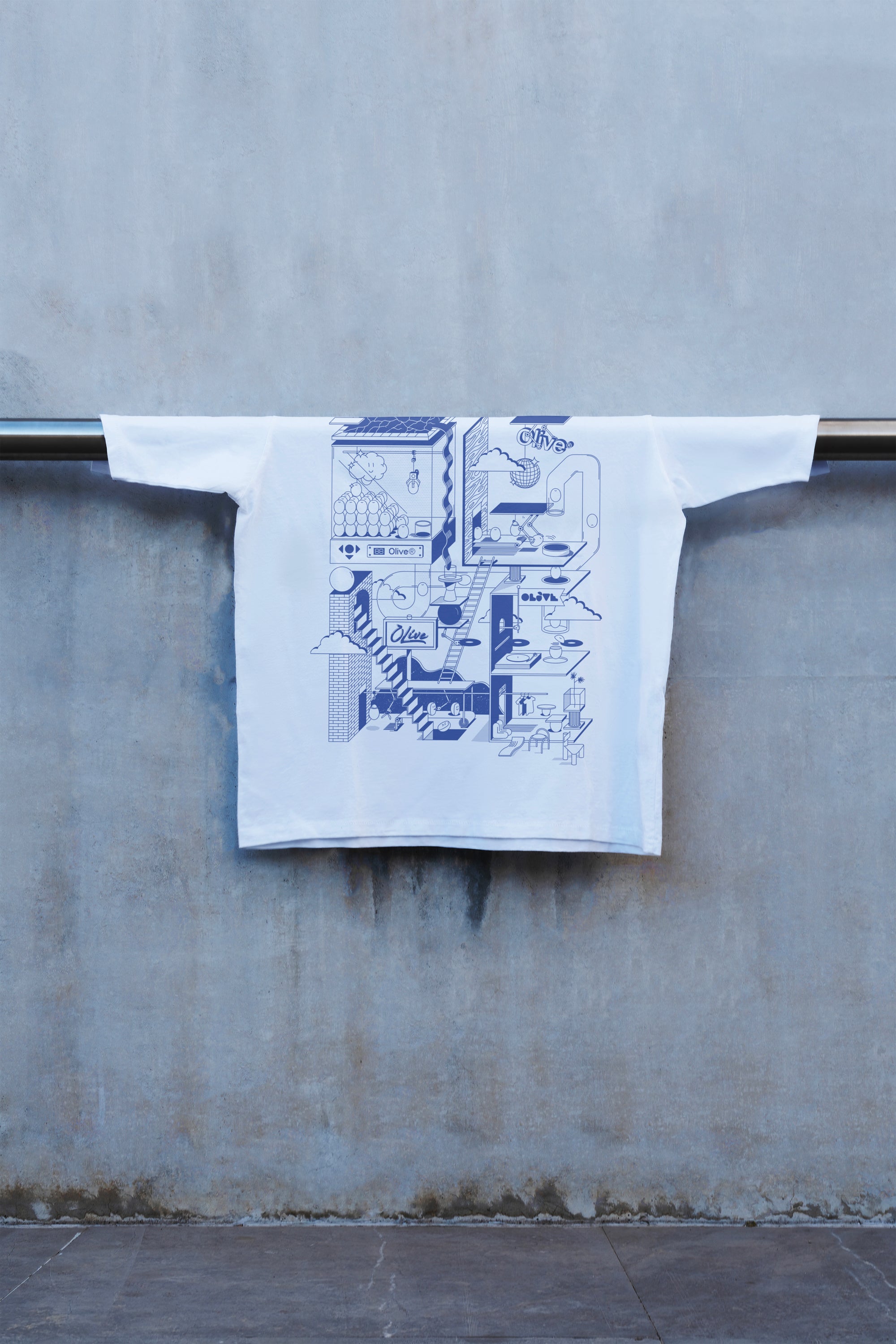 Le tee-shirt Olive® x Adrien Beaujeant